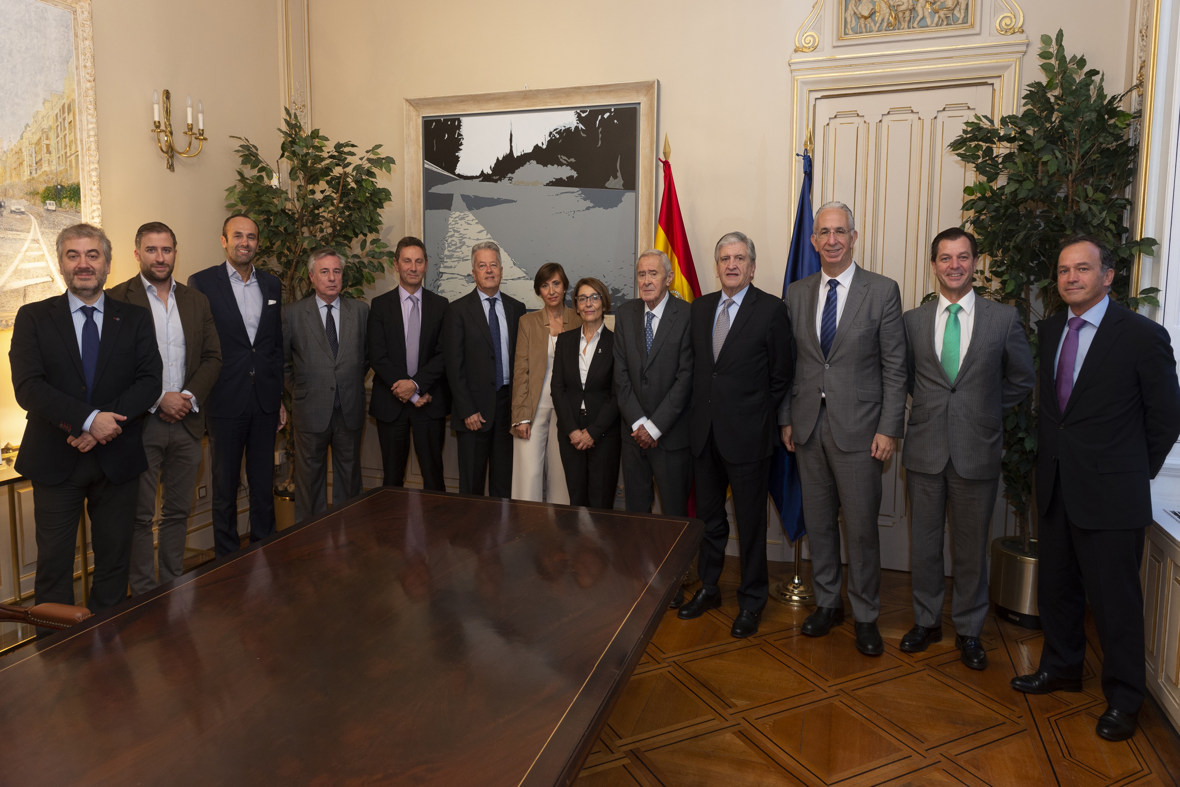 Firma de la prórroga del concierto sanitario para 2019
