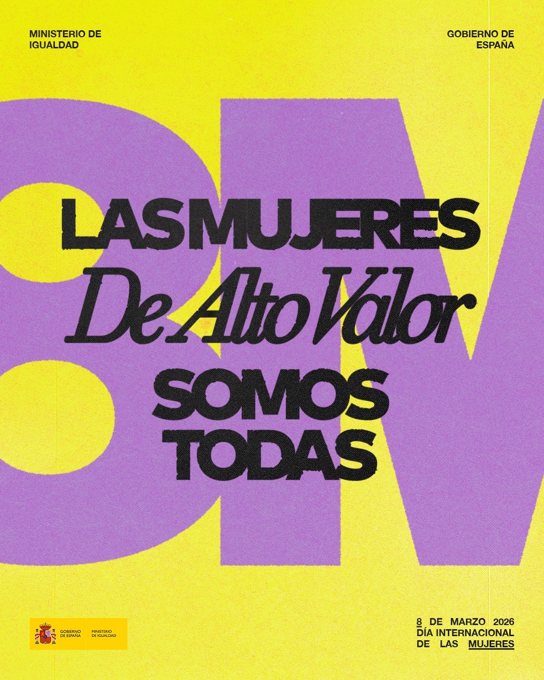 8M, Día Internacional de la Mujer 2026