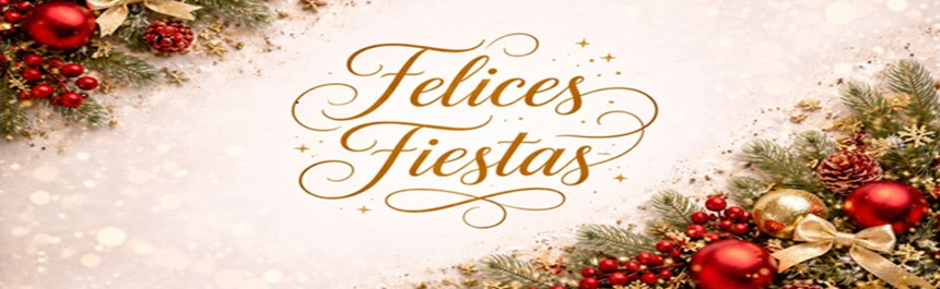 ¡FELICES FIESTAS!